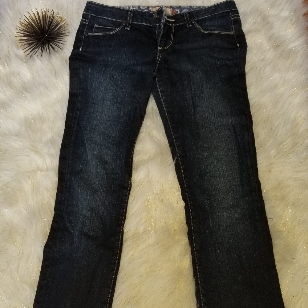Paige Premium Denim Straight Jeans size 27